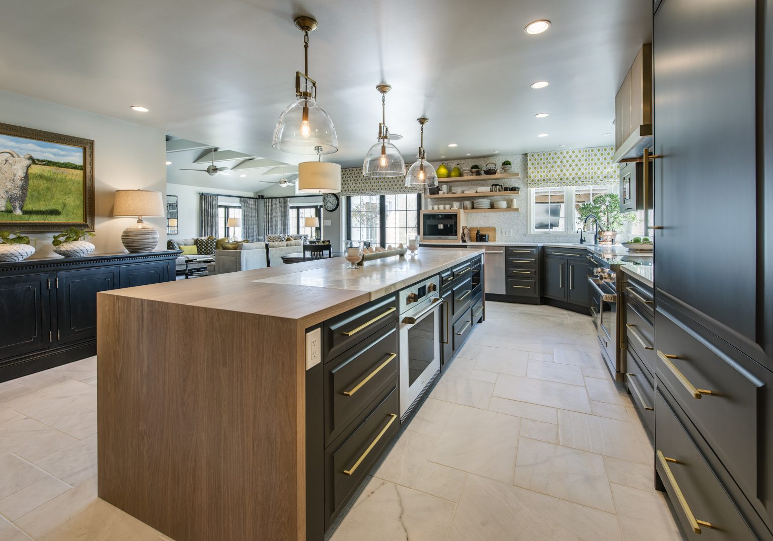 before & after: New Hope kitchen - Black-eyed Susan